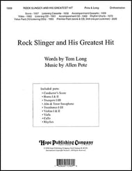 Rock Slinger and His Greatest Hit Instrumental Parts Orchestration cover